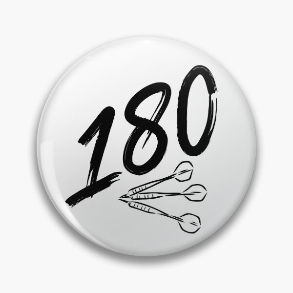 Item preview, 180 Darts T-Shirt – Bullseye Perfect Score Design designed and sold by SimpleUla.