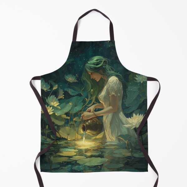 Item preview, The Keeper of Luminous Waters designed and sold by oanaunciuleanu.