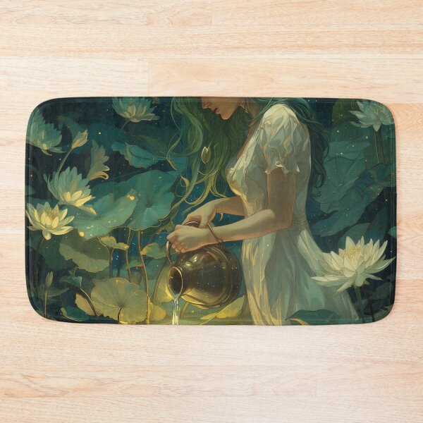 Item preview, The Keeper of Luminous Waters designed and sold by oanaunciuleanu.
