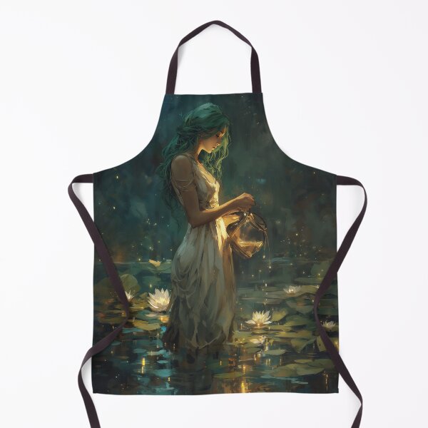 Item preview, The Keeper of Luminous Waters designed and sold by oanaunciuleanu.