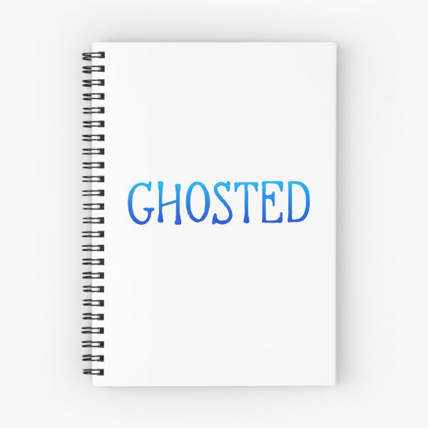 Item preview, Ghosted in Blue Typography designed and sold by Memes N Lore .