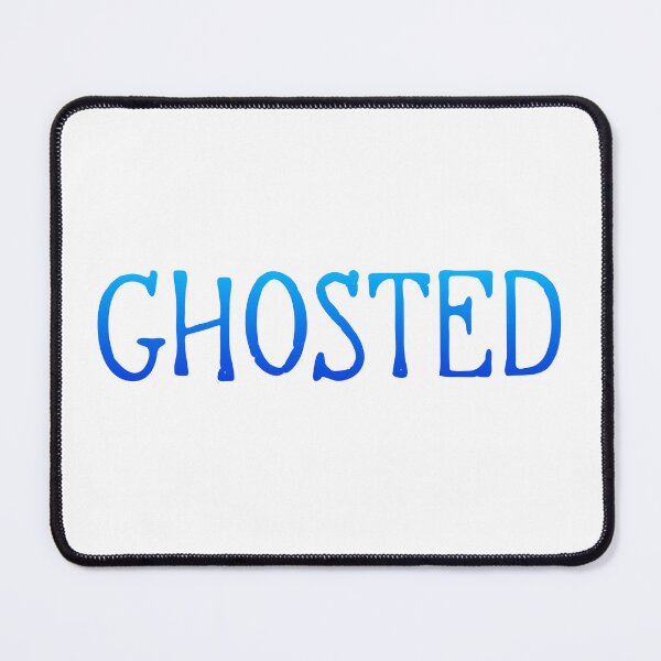 Item preview, Ghosted in Blue Typography designed and sold by Memes N Lore .