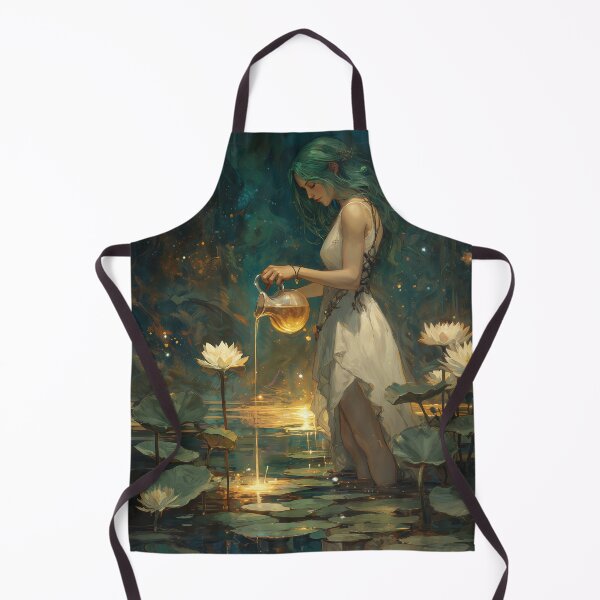 Item preview, The Keeper of Luminous Waters designed and sold by oanaunciuleanu.