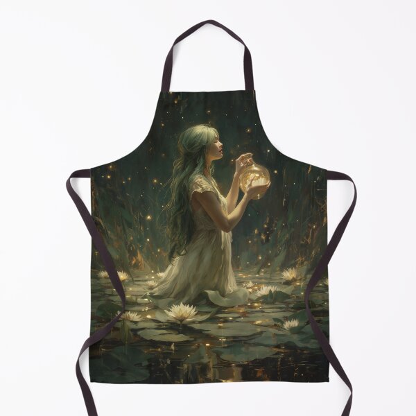Item preview, The Keeper of Luminous Waters designed and sold by oanaunciuleanu.