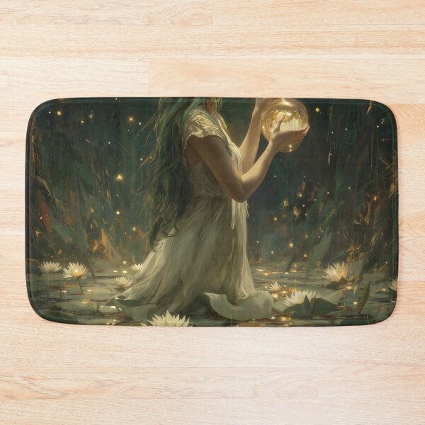 Item preview, The Keeper of Luminous Waters designed and sold by oanaunciuleanu.