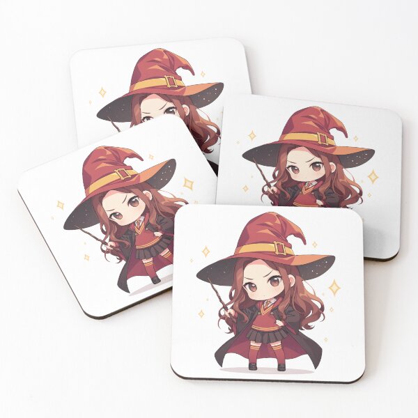 Item preview, Cute Griffin witch in gold and maroon designed and sold by MendaciousMina.