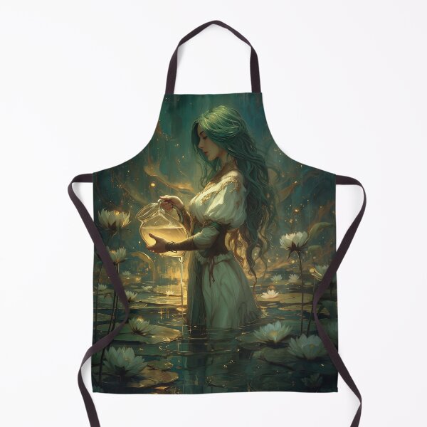 Item preview, The Keeper of Luminous Waters designed and sold by oanaunciuleanu.