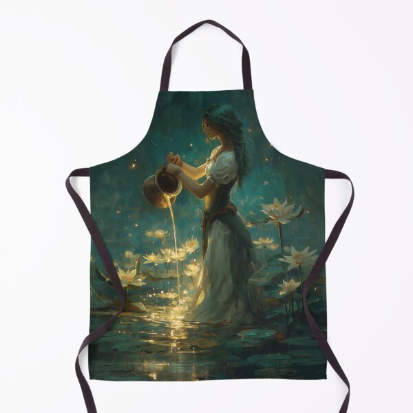 Item preview, The Keeper of Luminous Waters designed and sold by oanaunciuleanu.