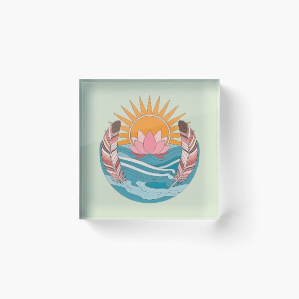 Item preview,  Sunrise Lotus Feathers designed and sold by VibrArtco.