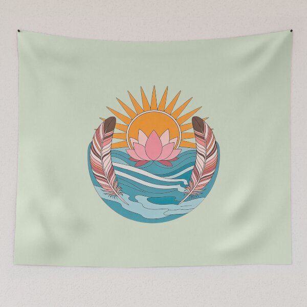 Item preview,  Sunrise Lotus Feathers designed and sold by VibrArtco.