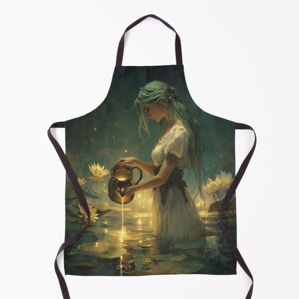 Item preview, The Keeper of Luminous Waters designed and sold by oanaunciuleanu.