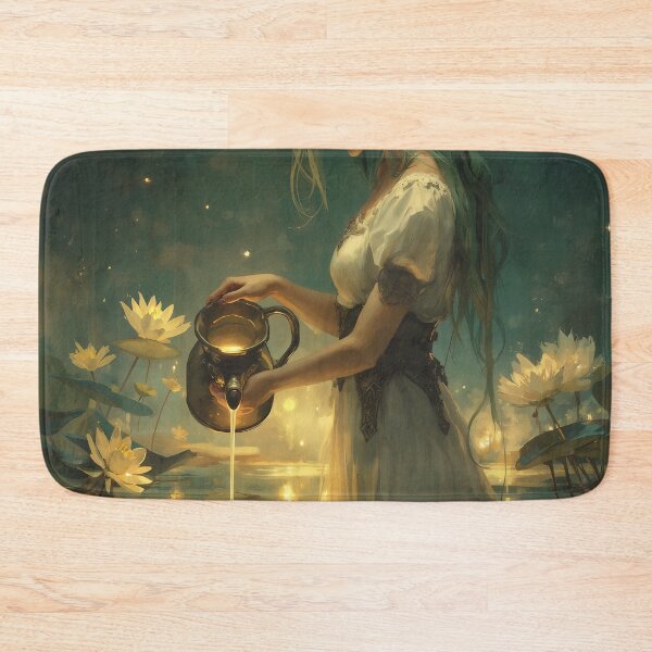 Item preview, The Keeper of Luminous Waters designed and sold by oanaunciuleanu.