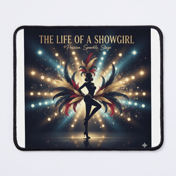 Item preview, The Life of a Showgirl | Retro Glamour Burlesque Pin-Up Art designed and sold by LatestDesign95.