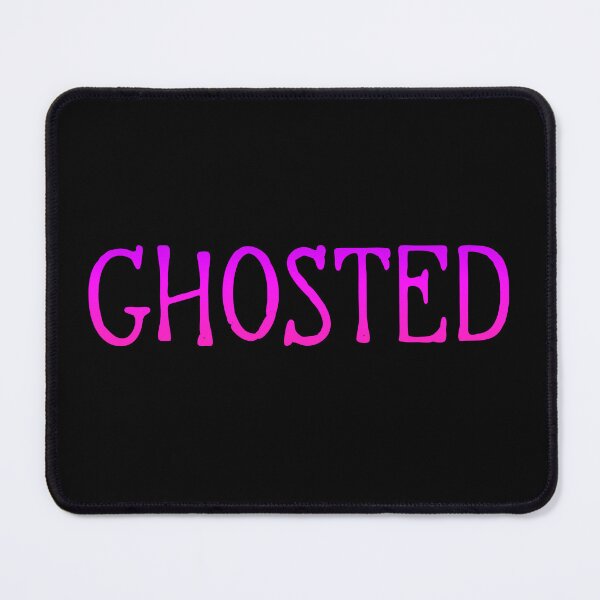 Item preview, Ghosted in Pink Violet Typography designed and sold by Memes N Lore .