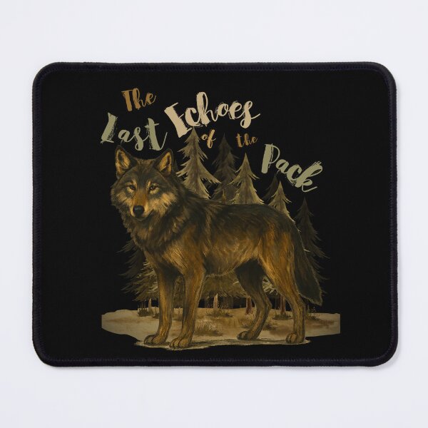 Item preview, Lone Wolf in Autumn Forest  designed and sold by Lia Vina.