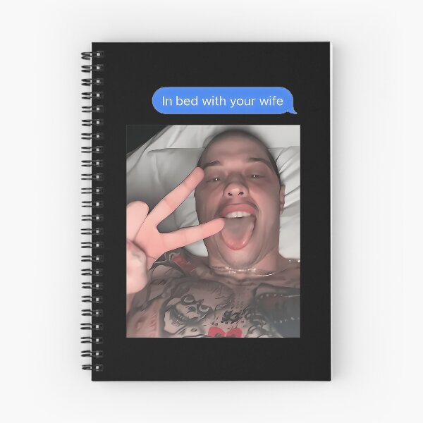 Item preview, Sketes In Bed With Your Wife - Pete Davidson designed and sold by HauteTrend.