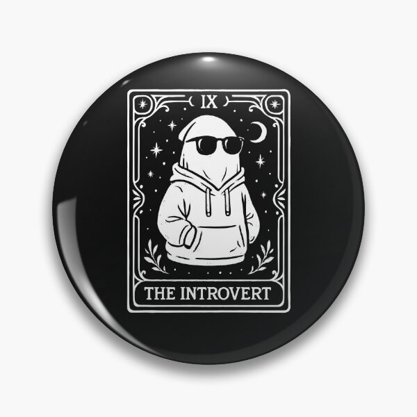 Item preview, The Introvert Tarot Card designed and sold by artistastshirt.