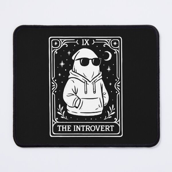 Item preview, The Introvert Tarot Card designed and sold by artistastshirt.