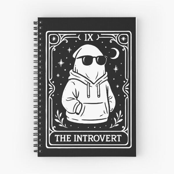 Item preview, The Introvert Tarot Card designed and sold by artistastshirt.