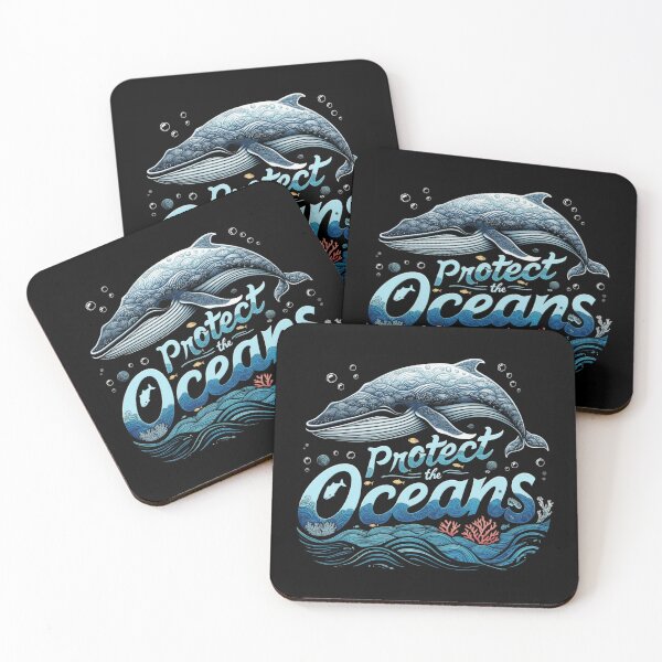 Item preview, Protect the Oceans Save Nature Sea Earth Climate Change Future designed and sold by SkeletonsDanger.