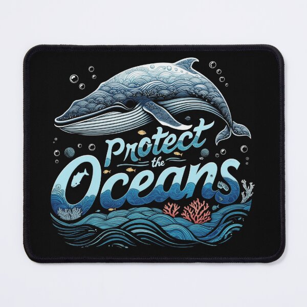 Item preview, Protect the Oceans Save Nature Sea Earth Climate Change Future designed and sold by SkeletonsDanger.