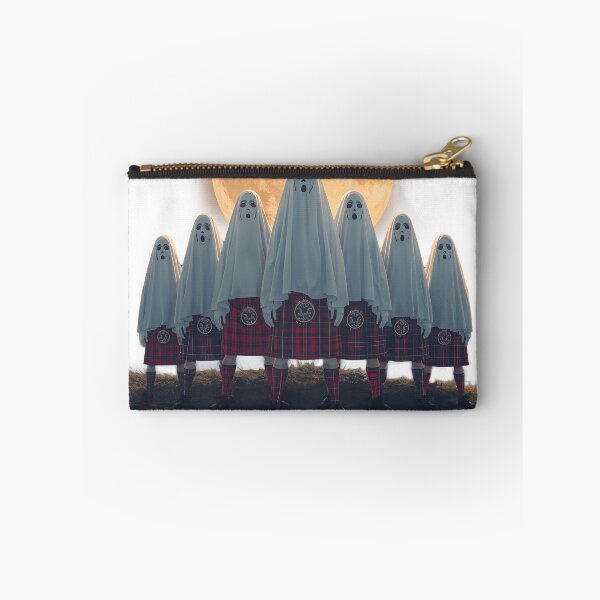 Item preview, Scottish Ghost Halloween Design – Funny Tartan Kilt & Bagpipes designed and sold by Loom on the Loch.