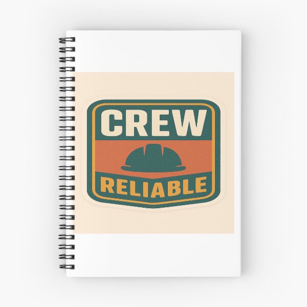 Item preview, Reliable Crew – Industrial Workwear Badge designed and sold by ZeMa-JA.