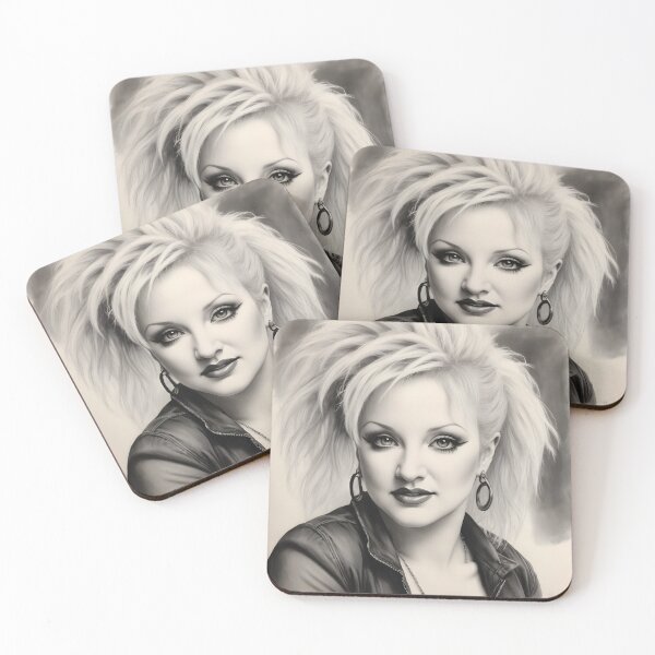 Item preview, Cyndi Lauper designed and sold by WorldofCharcoal.