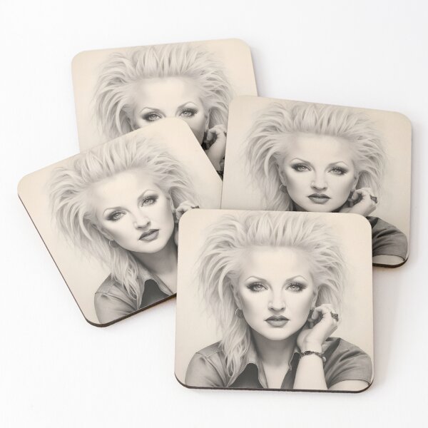 Item preview, Cyndi Lauper designed and sold by WorldofCharcoal.