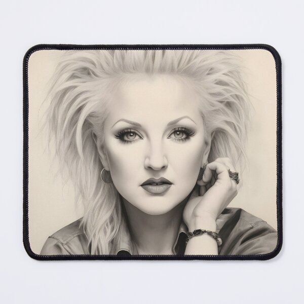 Item preview, Cyndi Lauper designed and sold by WorldofCharcoal.