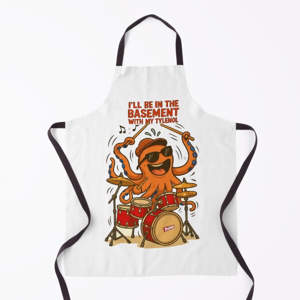 Item preview, Funny Tylenol Autism Drummer T-Shirt designed and sold by LunasGlory.
