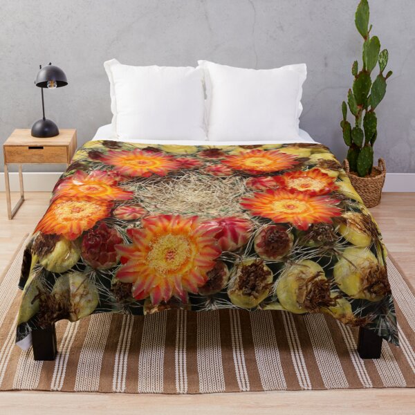 Item preview, Wonderful Amazing Barrel Cactus Flower designed and sold by simonjayphotos.