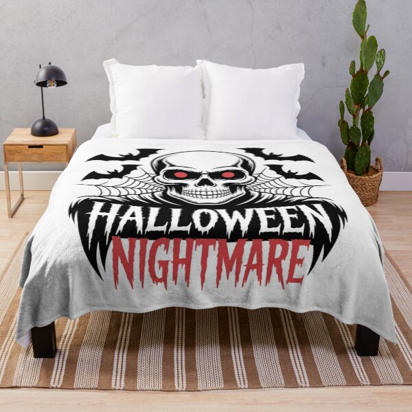 Item preview, Halloween Nightmare Skull with Red Eyes designed and sold by SoftStyleStudio ⭐⭐⭐.