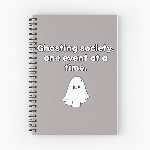 Item preview, Ghosting Society, One Event At a Time designed and sold by KA-DigitalArtLab.