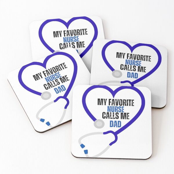 Item preview, My favorite nurse calls me Dad designed and sold by BlesstB.