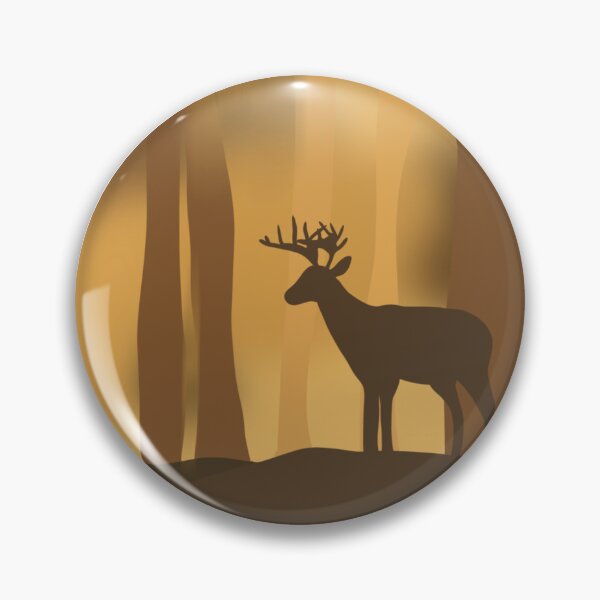 Item preview, Reindeer in the woods designed and sold by JessCarrsArt.