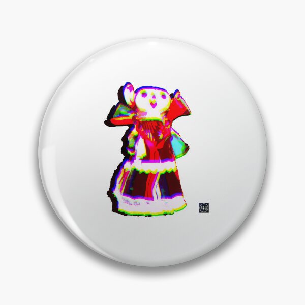 Item preview, Traditional Mexican Glitch Art Doll designed and sold by Elsero.