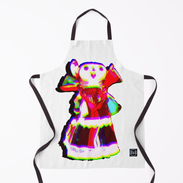 Item preview, Traditional Mexican Glitch Art Doll designed and sold by Elsero.