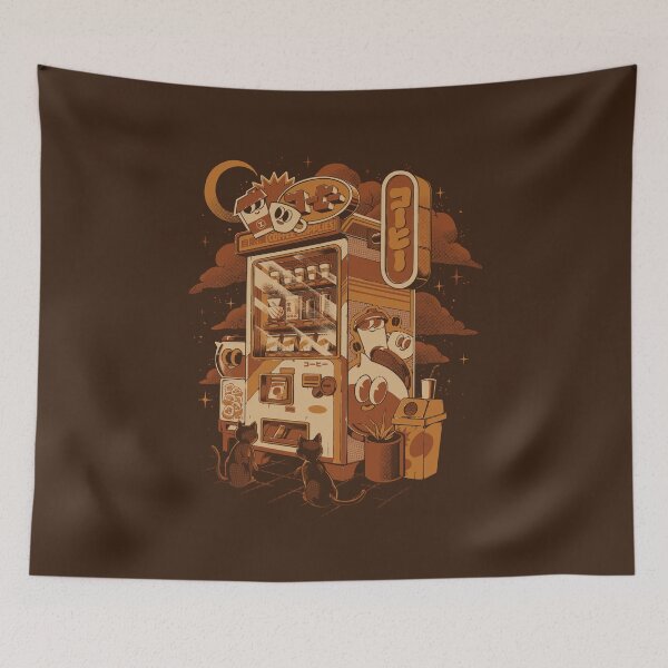 Item preview, Coffee Vending Machine designed and sold by Ilustrata®.