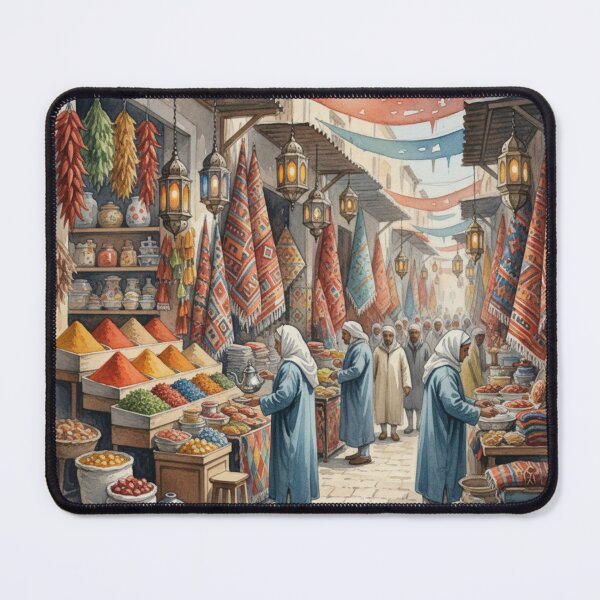 Item preview, Moroccan Markets designed and sold by madkeenoff.