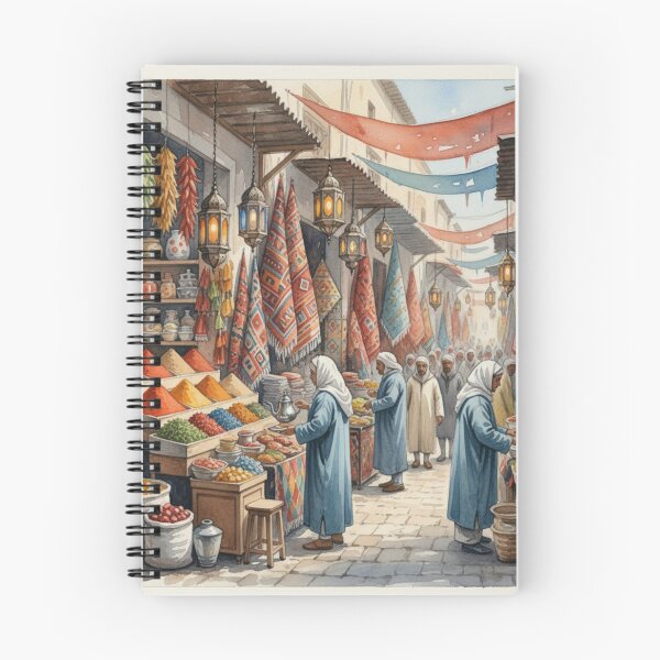 Item preview, Moroccan Markets designed and sold by madkeenoff.