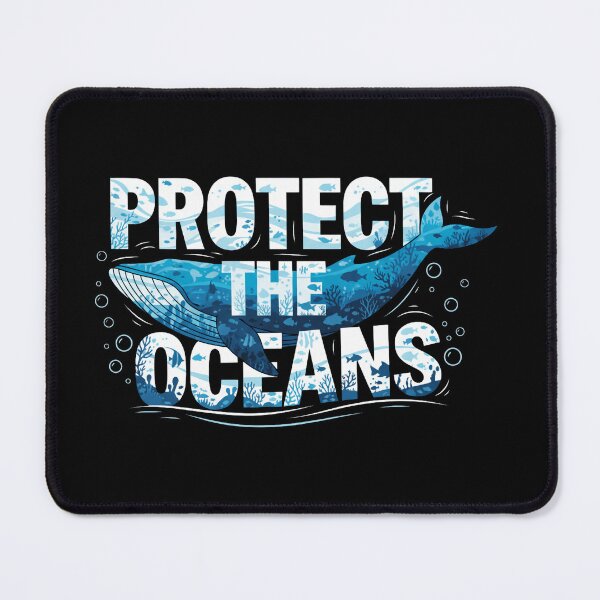 Item preview, Protect the Oceans Stop Plastic Waste Save Our Future Generations designed and sold by SkeletonsDanger.