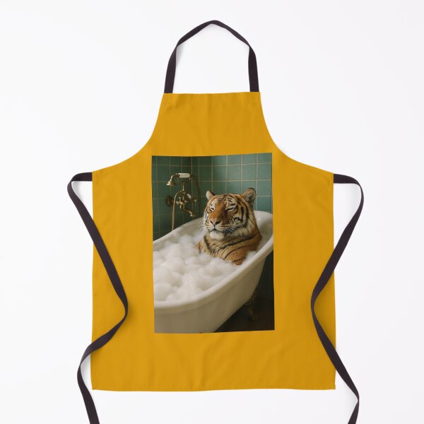 Item preview, Tiger Takes a Bubble Bath designed and sold by Tridentulus.