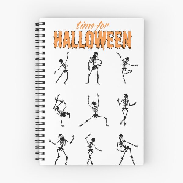 Item preview, Dancing Skeletons Time for Halloween designed and sold by KikaDP.