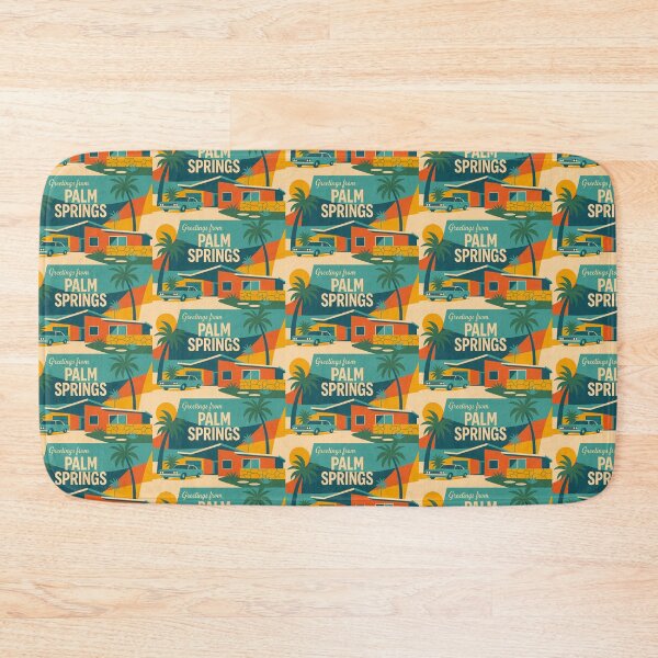 Item preview, Greetings from Retro Palm Springs designed and sold by Jeffsredbubble.