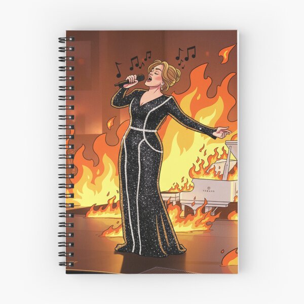 Item preview, Adele Set Fire To The Rain designed and sold by madkeenoff.