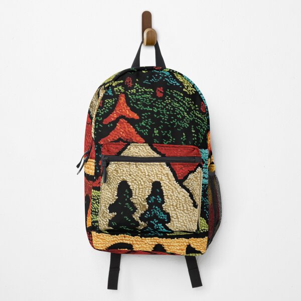 Item preview, Canada Lake Life Poster | Retro Embroidered Folk Art designed and sold by TuncGK.