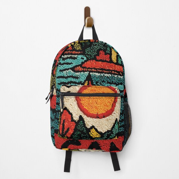 Item preview, Canadian Rockies Poster | Embroidered Wilderness Art designed and sold by TuncGK.