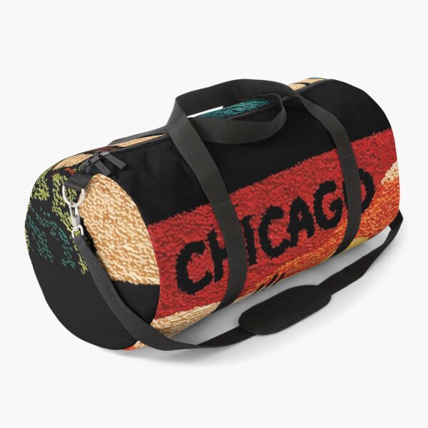 Item preview, Chicago River Architecture Poster | Woven Tapestry Art Style designed and sold by TuncGK.