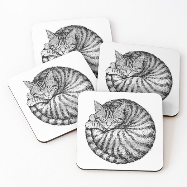 Item preview, The sleeping cat designed and sold by krabbaraban.